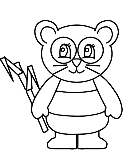 panda bear crafts and coloring