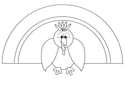 turkey coloring page